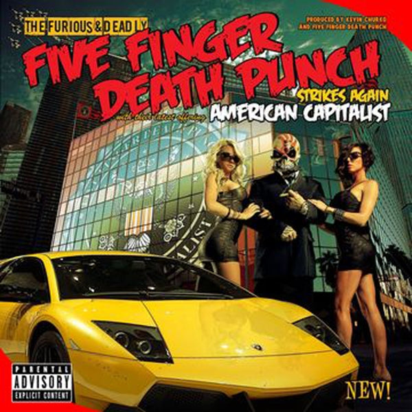  |   | Five Finger Death Punch - American Capitalist (LP) | Records on Vinyl