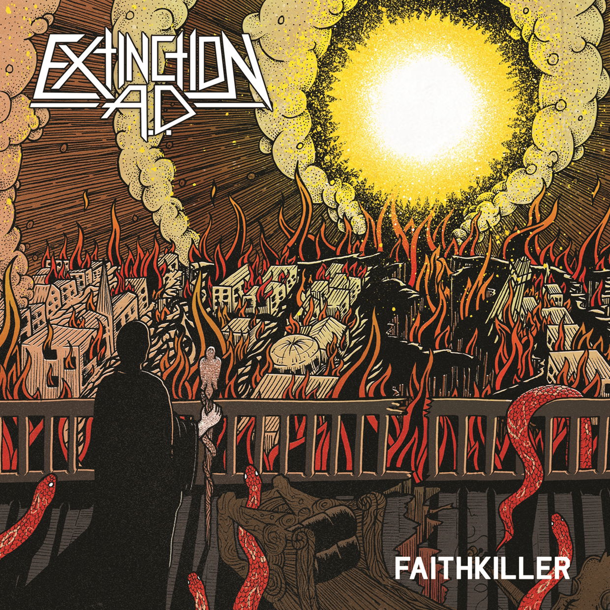 Extinction A.D. - Faithkiller (LP) Cover Arts and Media | Records on Vinyl