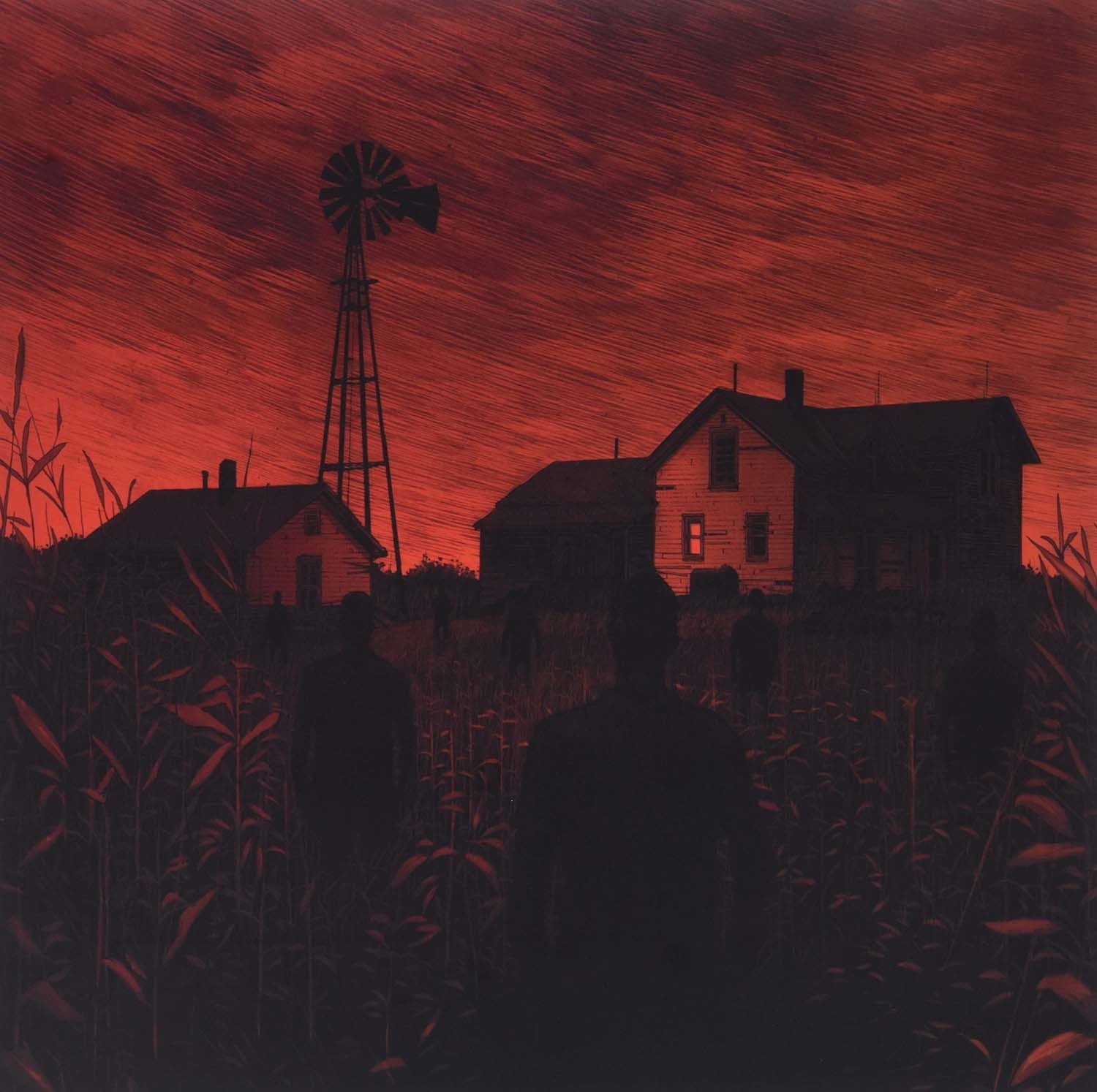 Corn On Macabre - Discographic Violence (LP) Cover Arts and Media | Records on Vinyl