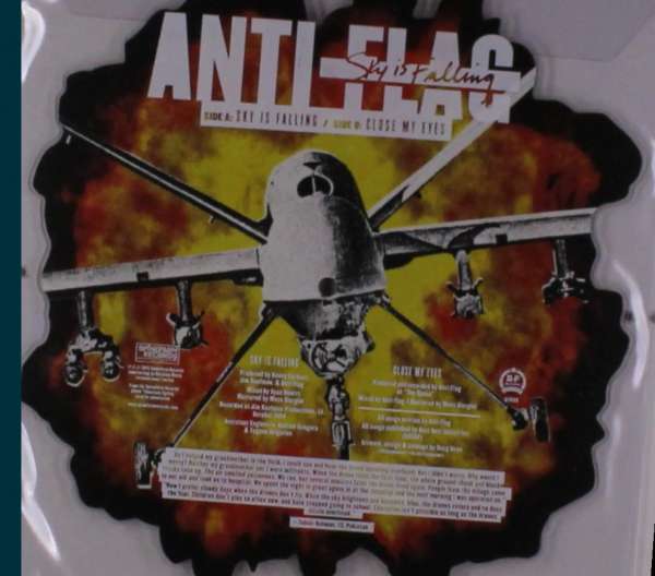 Anti-Flag - Sky is Falling (Single) Cover Arts and Media | Records on Vinyl