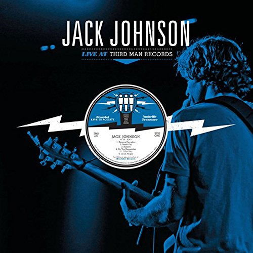 Jack Johnson - Live At Third Man Records (LP) Cover Arts and Media | Records on Vinyl