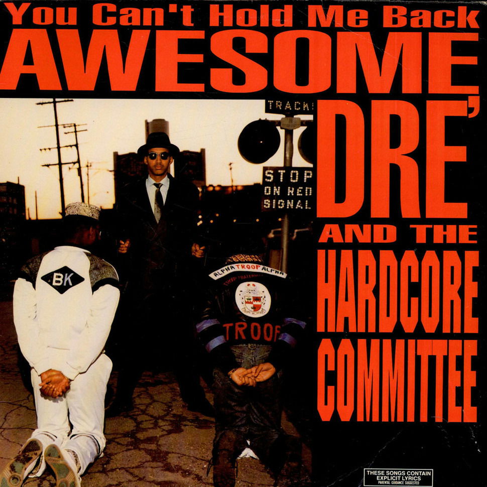 Awesome Dre - You Can't Hold Me Back (LP) Cover Arts and Media | Records on Vinyl