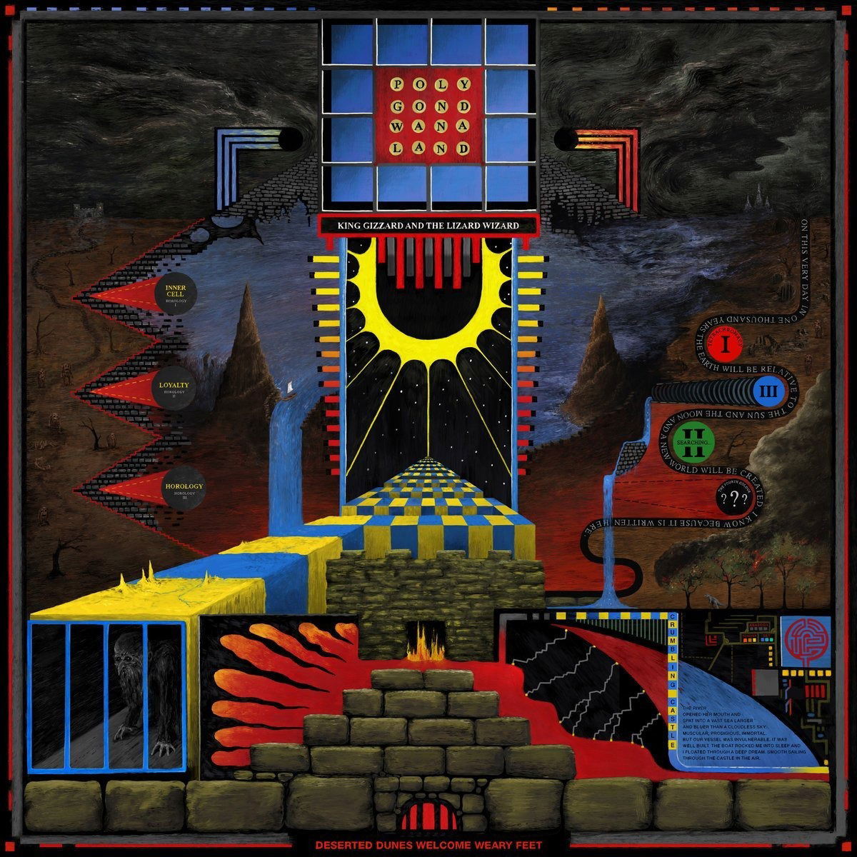 King Gizzard & the Lizard Wizard - Polygondwanaland (LP) Cover Arts and Media | Records on Vinyl