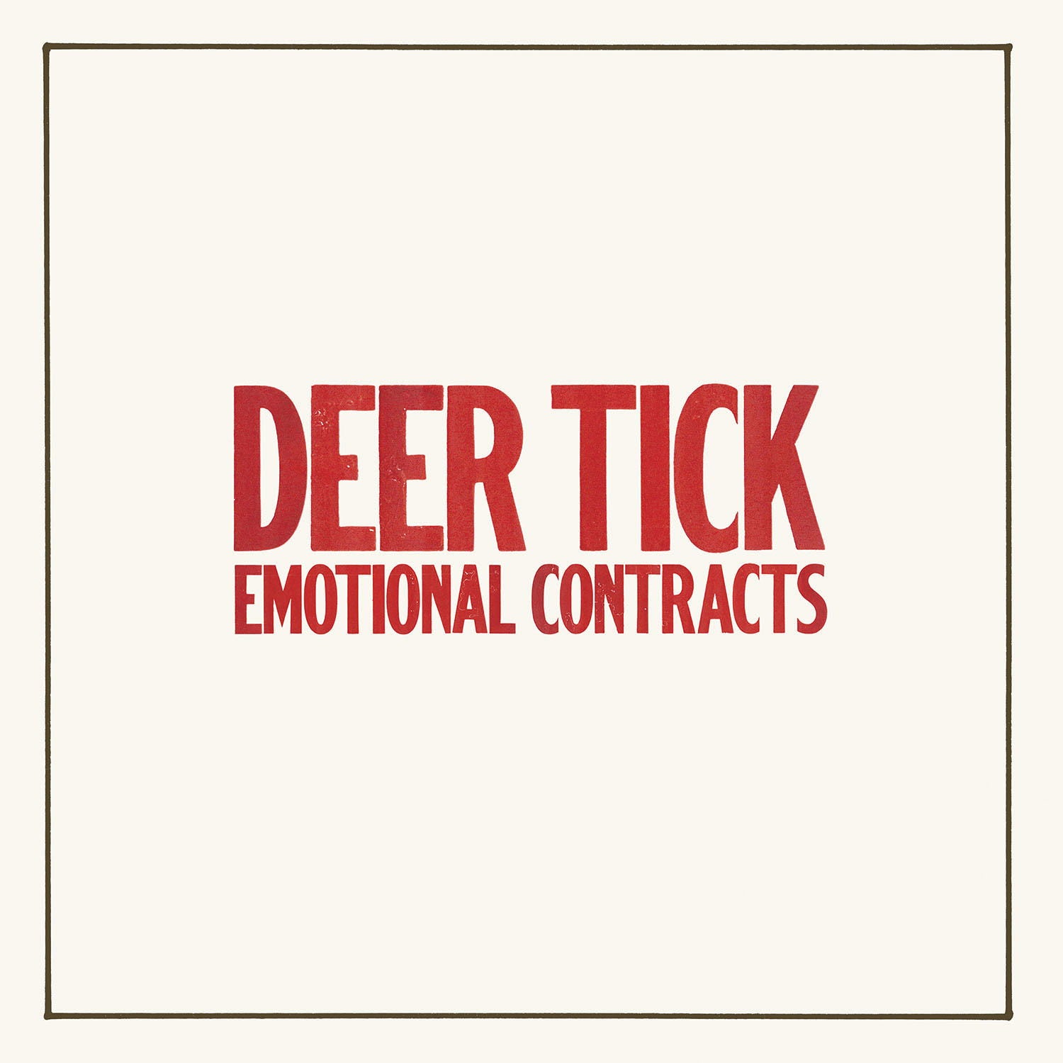 Deer Tick - Emotional Contracts (LP) Cover Arts and Media | Records on Vinyl