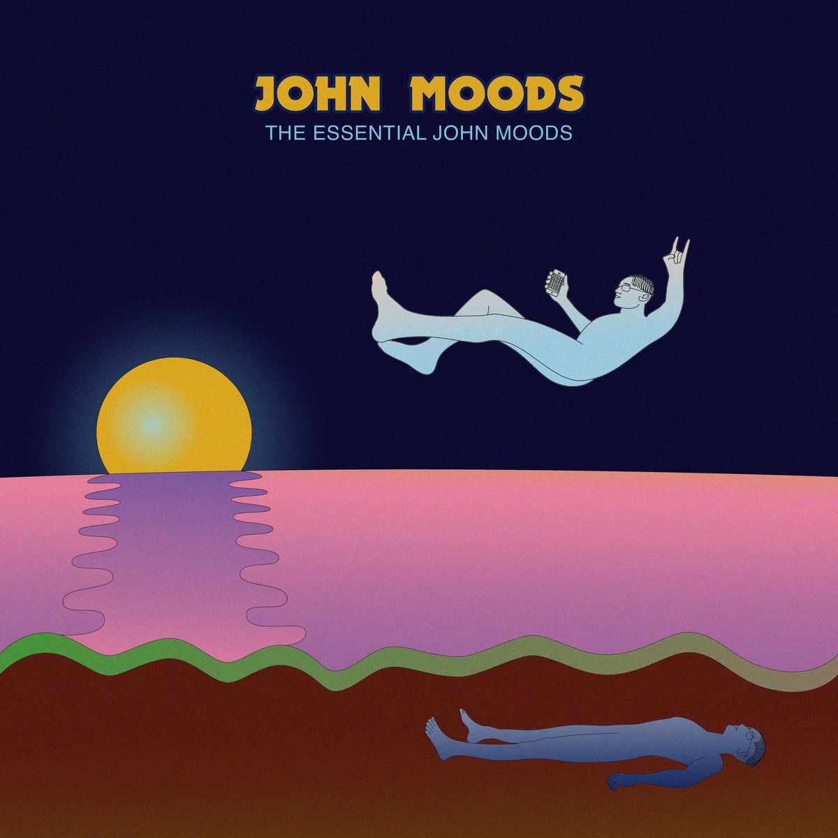 John Moods - The Essential John Moods (LP) Cover Arts and Media | Records on Vinyl