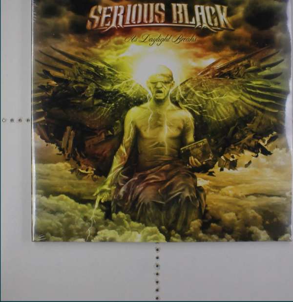 Serious Black - As Daylight Breaks (LP) Cover Arts and Media | Records on Vinyl