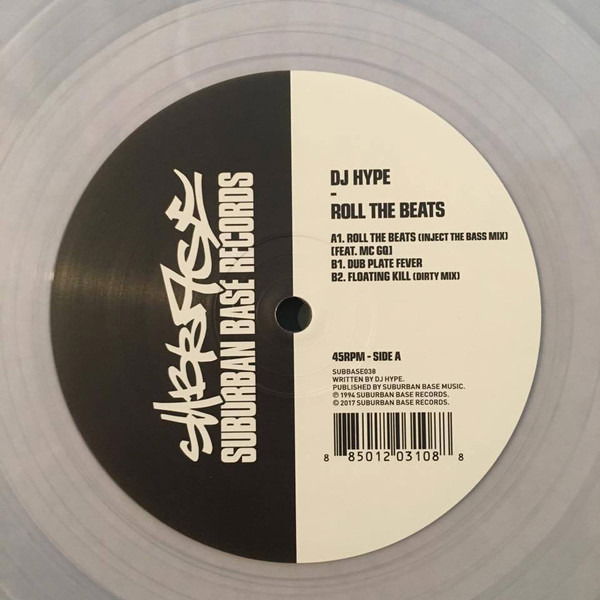 DJ Hype - Roll the Beats (Single) Cover Arts and Media | Records on Vinyl