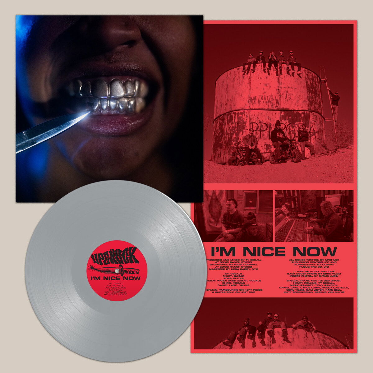 Upchuck - I'm Nice Now (LP) Cover Arts and Media | Records on Vinyl