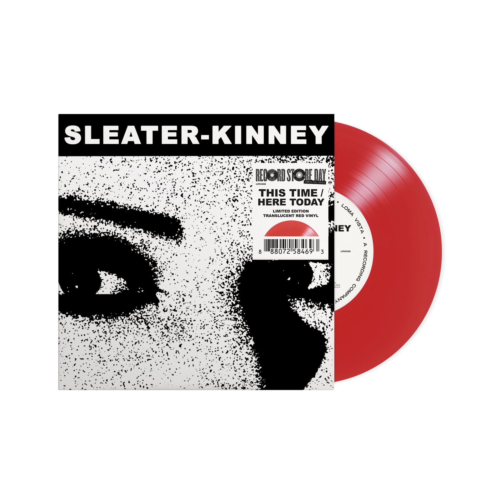 Sleater-Kinney - This Time / Here Today (Single) Cover Arts and Media | Records on Vinyl