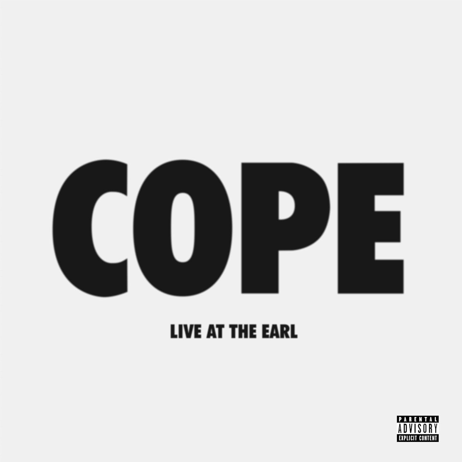 Manchester Orchestra - Cope Live At the Earl (LP) Cover Arts and Media | Records on Vinyl