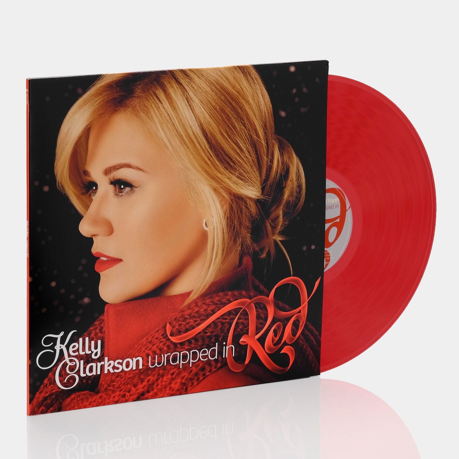 Kelly Clarkson - Wrapped In Red (LP) Cover Arts and Media | Records on Vinyl