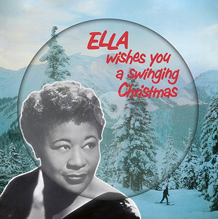 Ella Fitzgerald - Ella Wishes You a Swinging Christmas (LP) Cover Arts and Media | Records on Vinyl