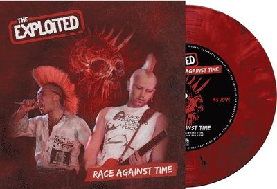  |   | Exploited - (Blue)Race Against Time (Single) | Records on Vinyl