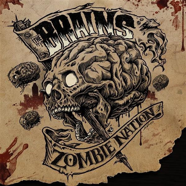  |  Vinyl LP | Brains - Zombie Nation (LP) | Records on Vinyl