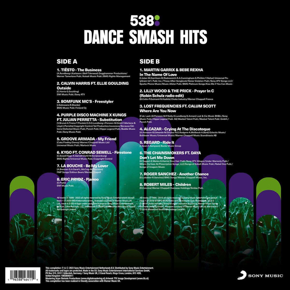 Various - 538 Dance Smash Hits (LP)