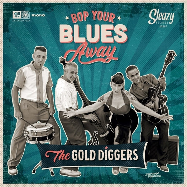  |   | Gold Diggers - Bop Your Blues Away (Single) | Records on Vinyl