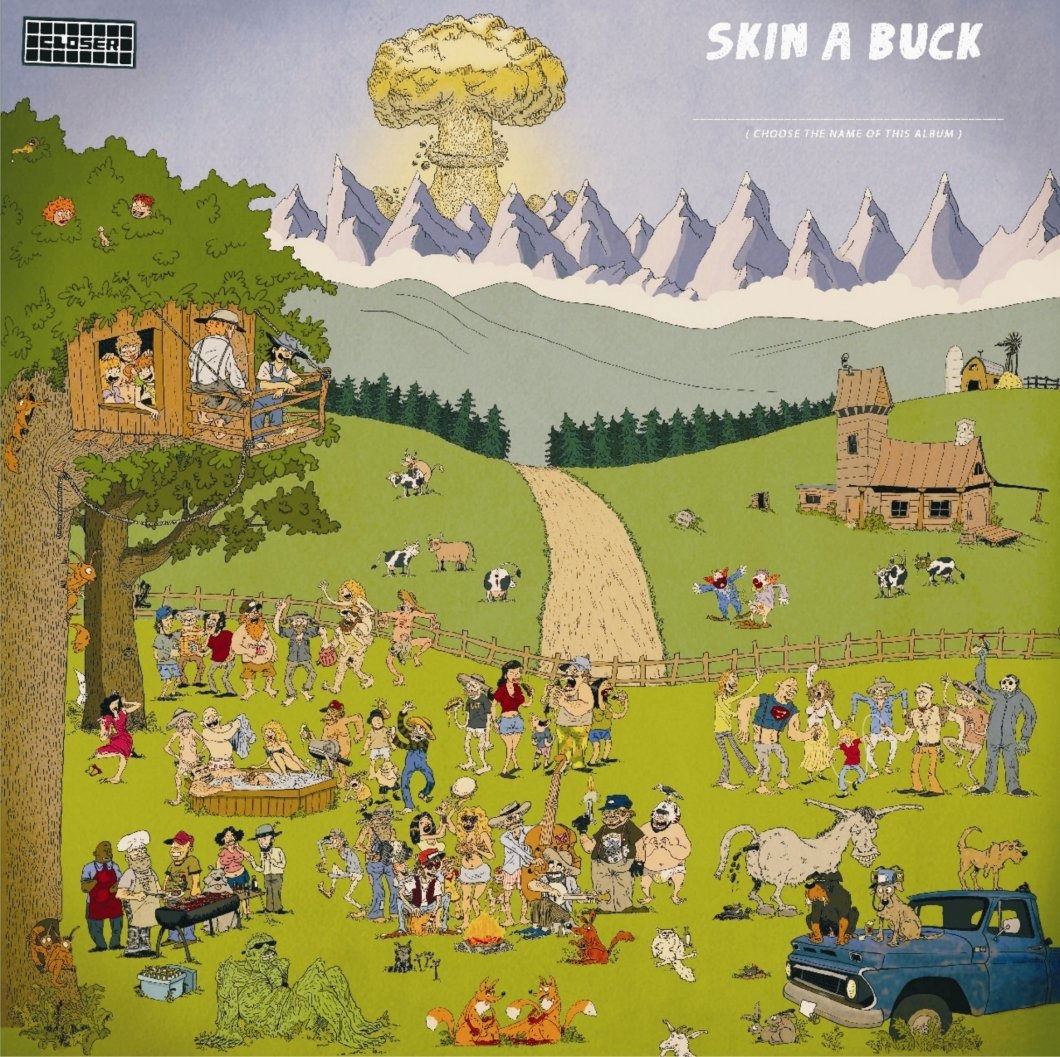 Skin a Buck - Skin a Buck (2 LPs) Cover Arts and Media | Records on Vinyl