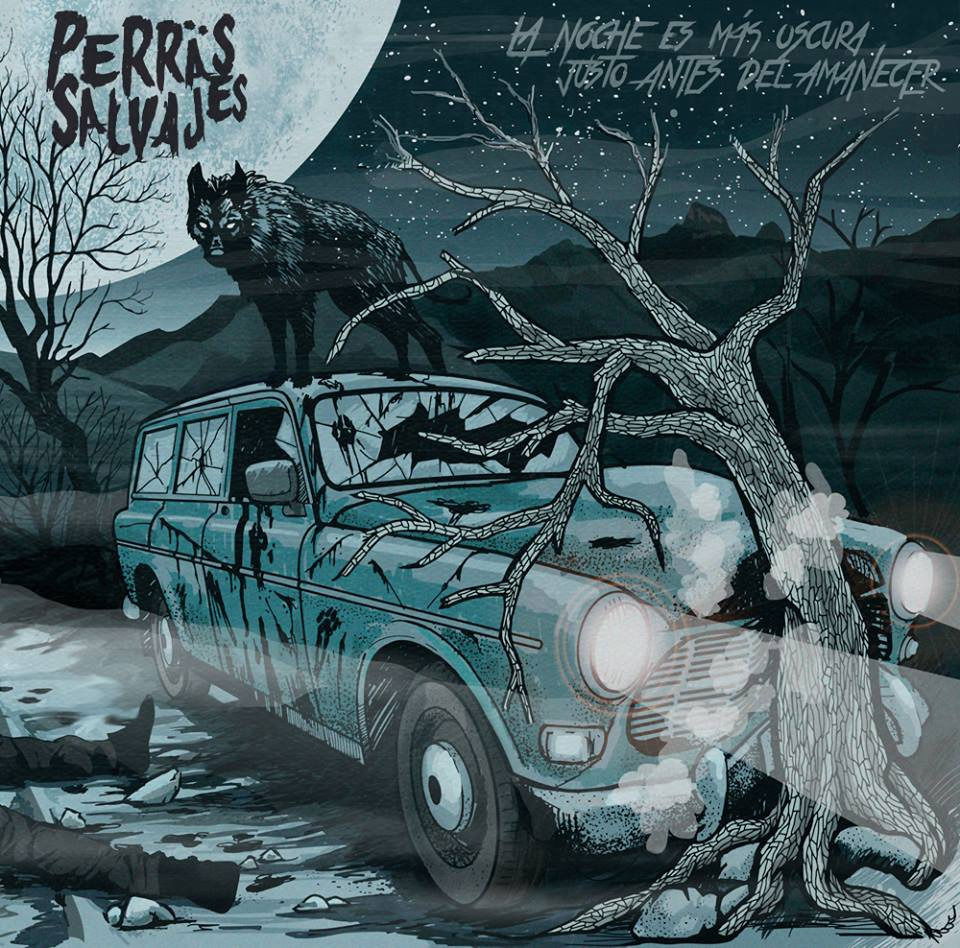 Perras Salvajes - La Noche Es Mas Oscura (LP) Cover Arts and Media | Records on Vinyl