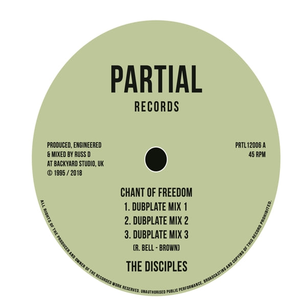  |   | Disciples - Chant of Freedom/Armageddon (Single) | Records on Vinyl