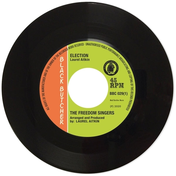  |   | Freedom Singers & Flece & the Live Shocks - Election / Tomorrow's World (Single) | Records on Vinyl