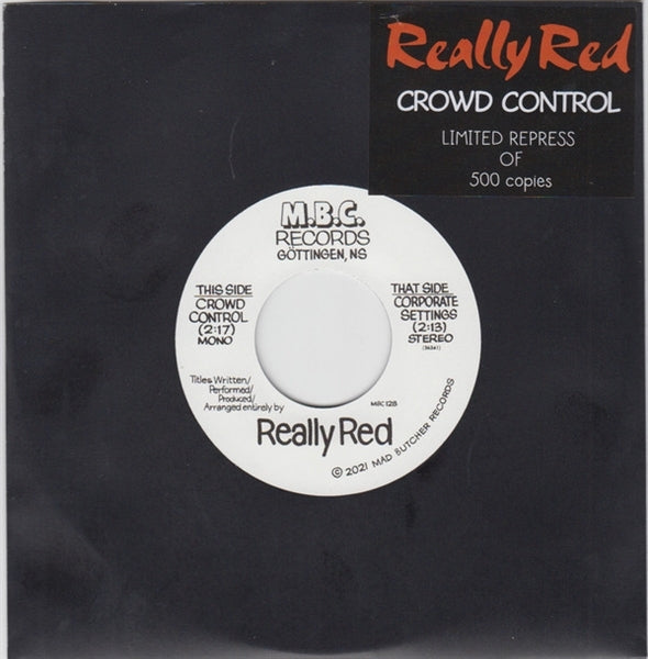  |   | Really Red - Crowd Control/Corporate Settings (Single) | Records on Vinyl