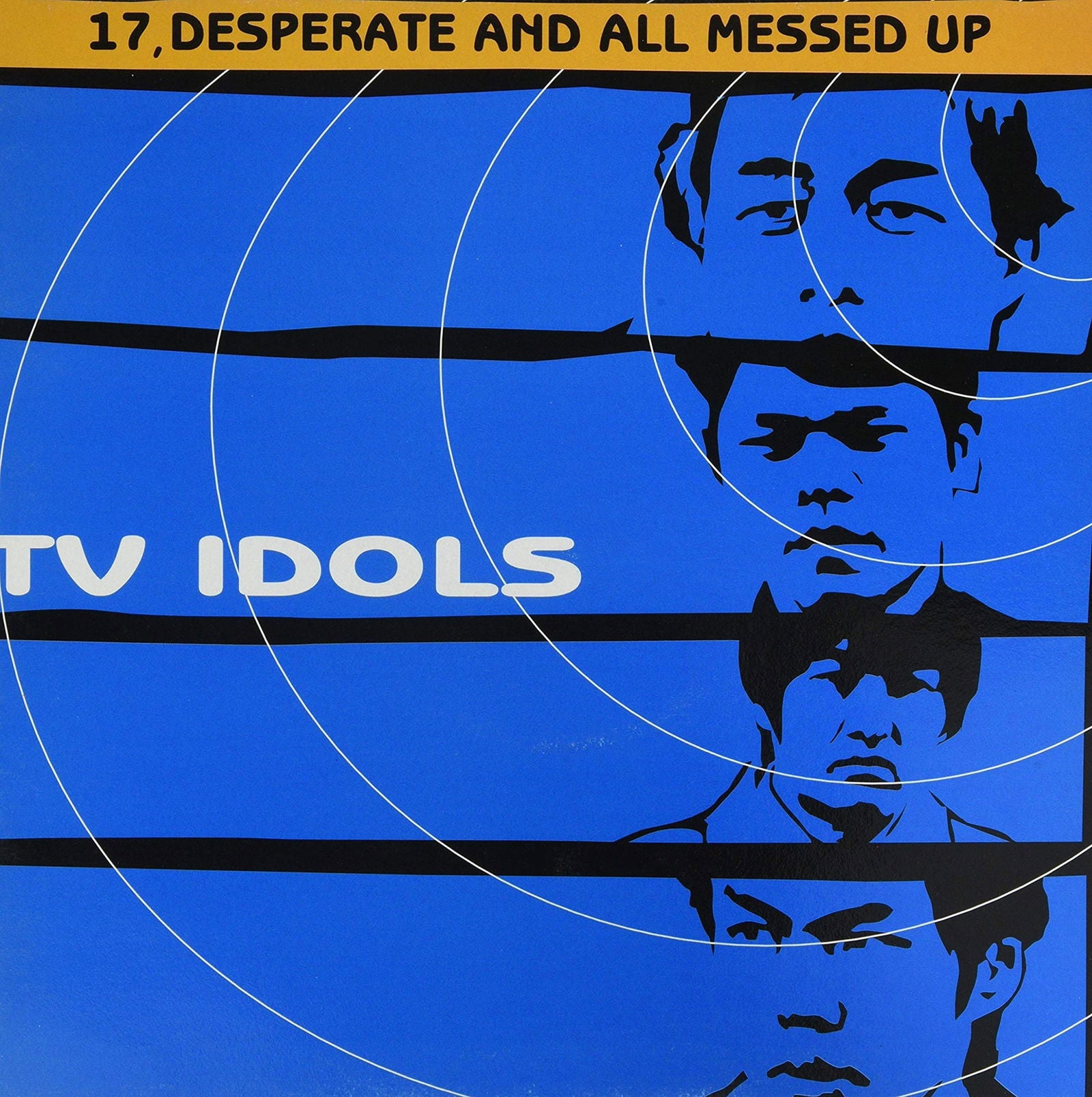 Tv Idols - 17 Desperate & All Messed (LP) Cover Arts and Media | Records on Vinyl