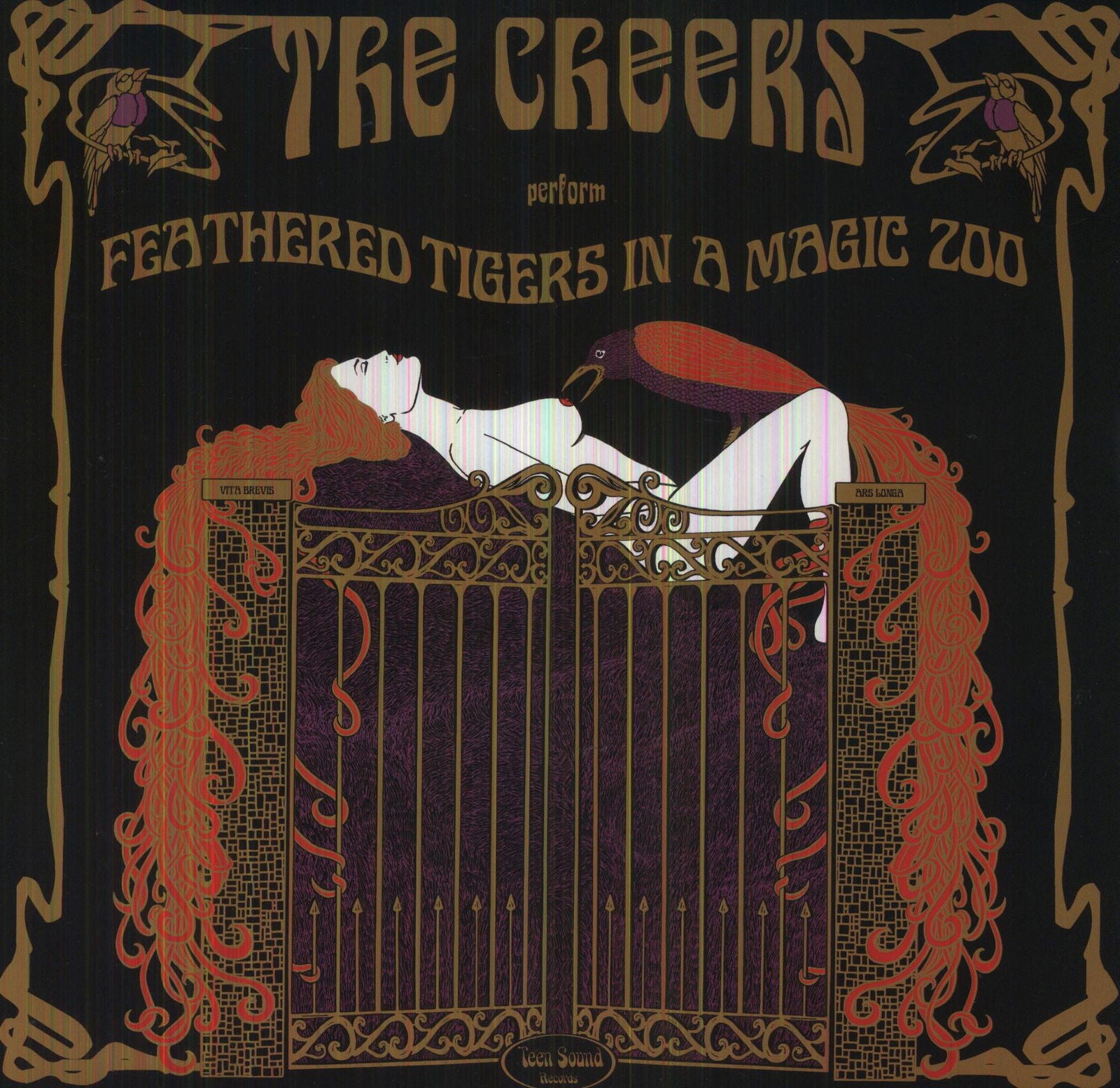 Cheeks - Feather Tigers In a Magic Zoo (LP) Cover Arts and Media | Records on Vinyl