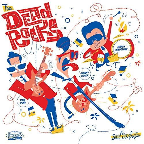 Dead Rocks - Surf Explosao (LP) Cover Arts and Media | Records on Vinyl