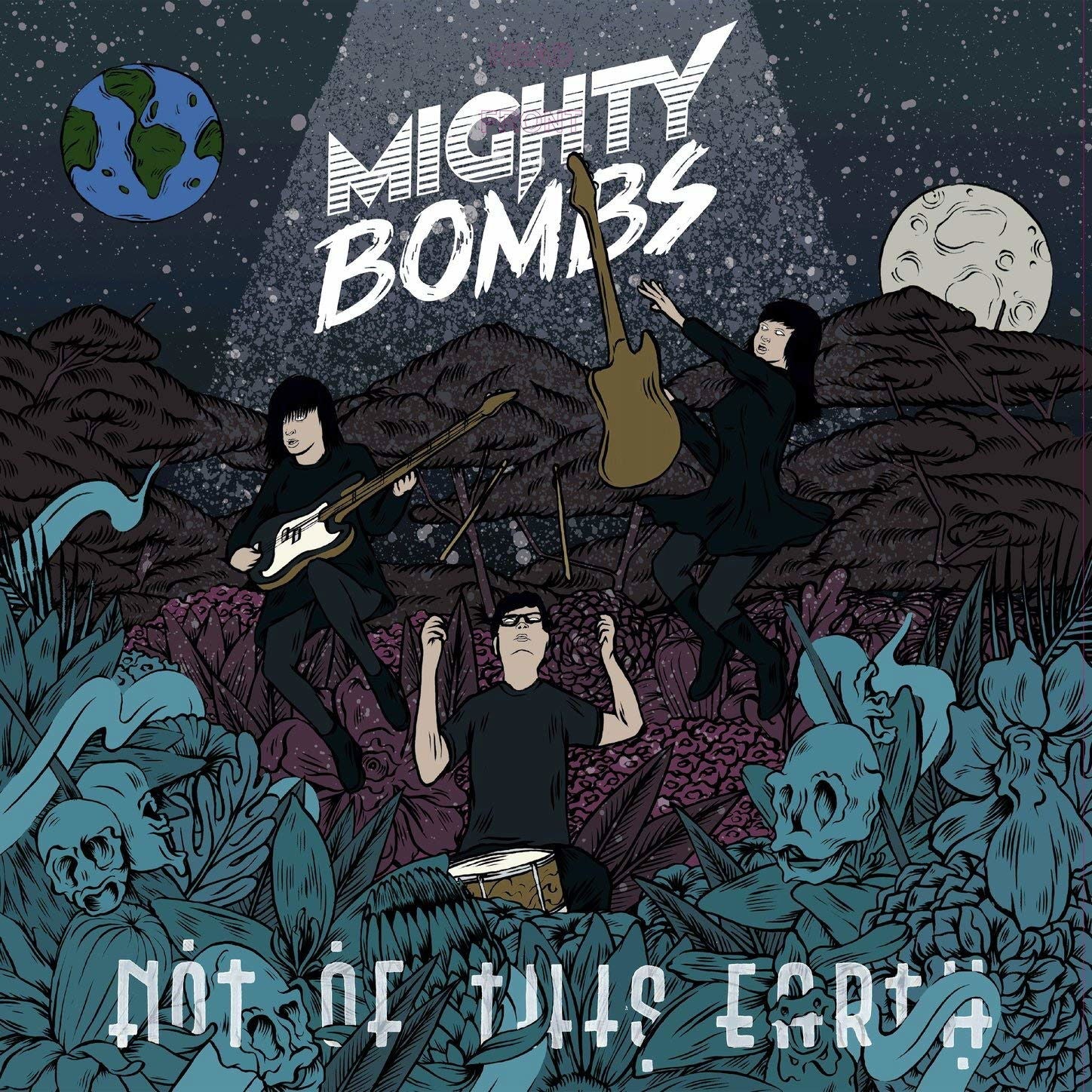 Mighty Bombs - Not of This Earth (Single) Cover Arts and Media | Records on Vinyl