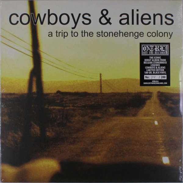 Cowboys & Aliens - A Trip To the Stonehenge Colony (LP) Cover Arts and Media | Records on Vinyl