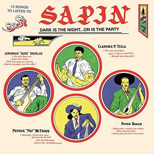 Sapin - Dark is the Night - On is the Party (LP) Cover Arts and Media | Records on Vinyl