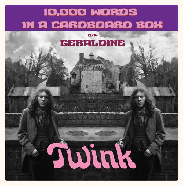 Twink - 10,000 Words In a Cardboard Box (Single) Cover Arts and Media | Records on Vinyl