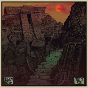 Oblivion Reptilian - Fried In Rock (LP) Cover Arts and Media | Records on Vinyl