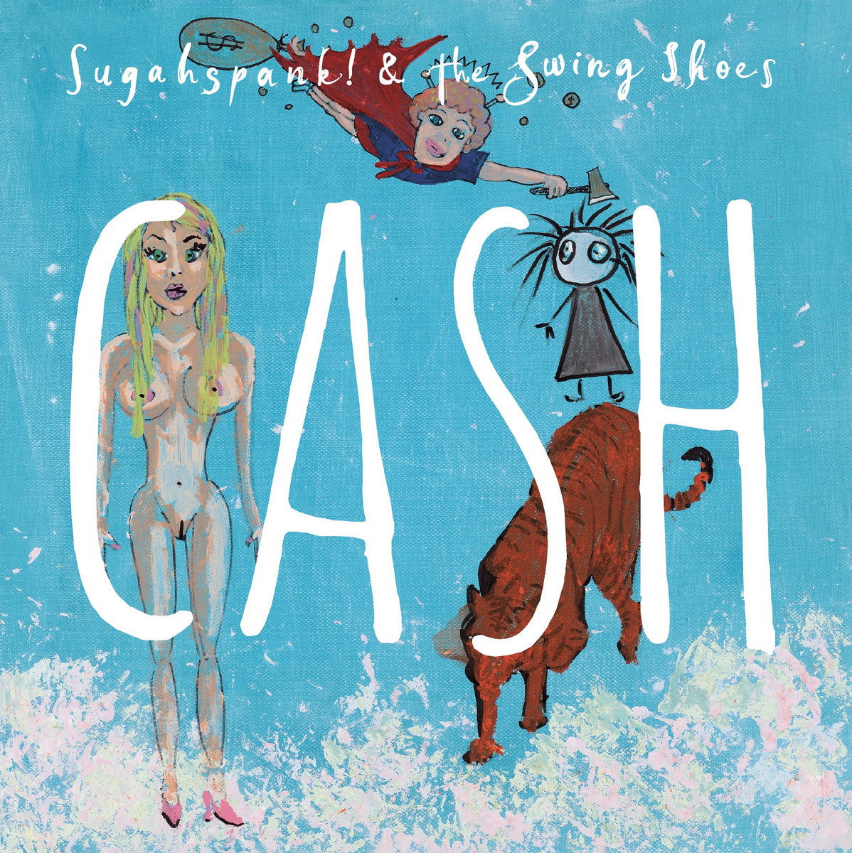 Sugahspank! & the Swing Shoes - Cash (LP) Cover Arts and Media | Records on Vinyl