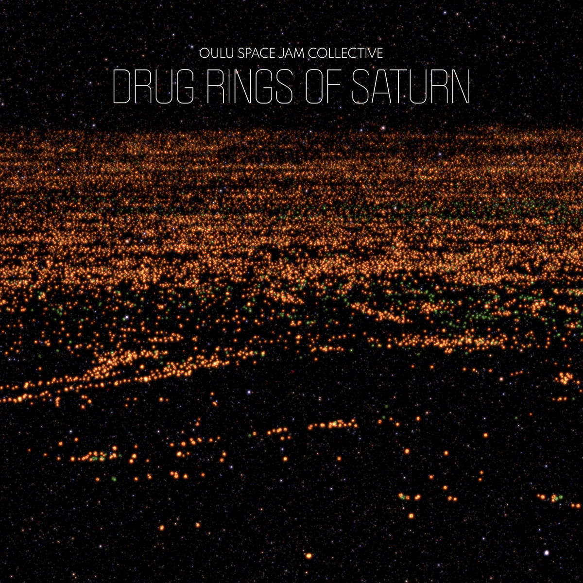 Oulu Space Jam Collective - Drug Rings of Saturn (3 LPs) Cover Arts and Media | Records on Vinyl