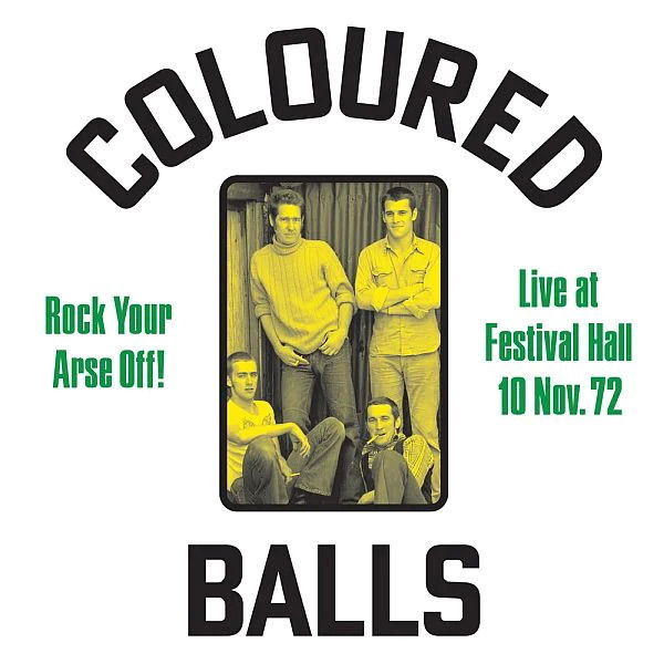 Coloured Balls - Rock Your Arse Off! (LP) Cover Arts and Media | Records on Vinyl