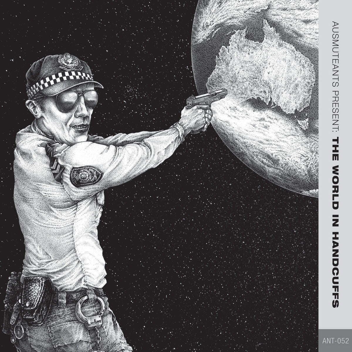 Ausmuteants - Present the World In Handcuffs (LP) Cover Arts and Media | Records on Vinyl