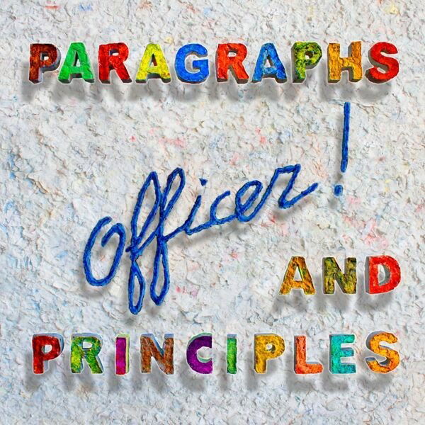 Officer! - Paragraphs and Principles (2 LPs) Cover Arts and Media | Records on Vinyl