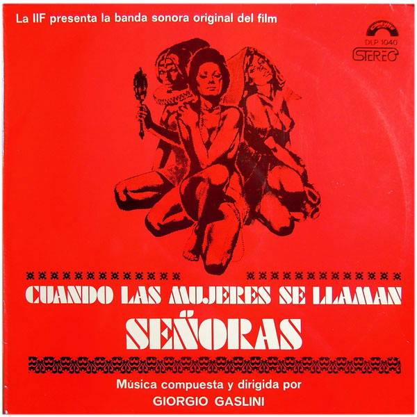 Giorgio Gaslini - Cuando Las Mujeres Se Llaman Senoras (LP) Cover Arts and Media | Records on Vinyl