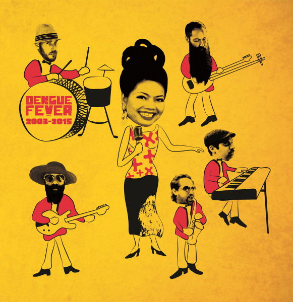 Dengue Fever - 2003-2015 (LP) Cover Arts and Media | Records on Vinyl