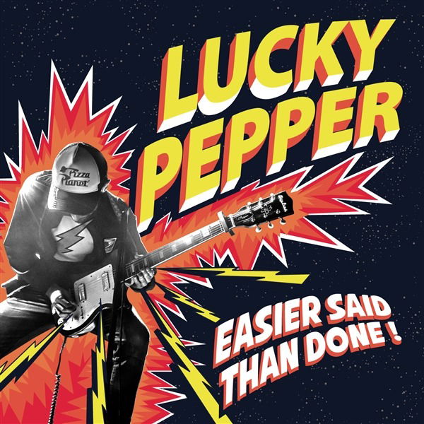 Lucky Pepper - Easier Said Than Done (LP) Cover Arts and Media | Records on Vinyl