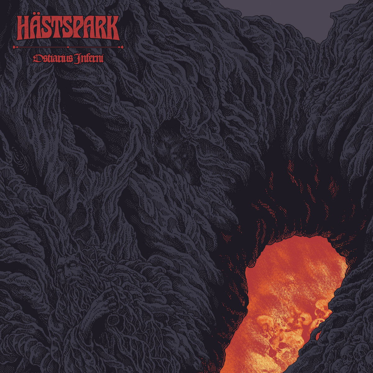 Hastspark - Ostiarius Inferni (LP) Cover Arts and Media | Records on Vinyl