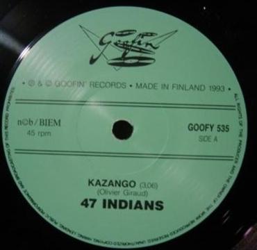 Forty Seven Indians - Kazango (Single) Cover Arts and Media | Records on Vinyl