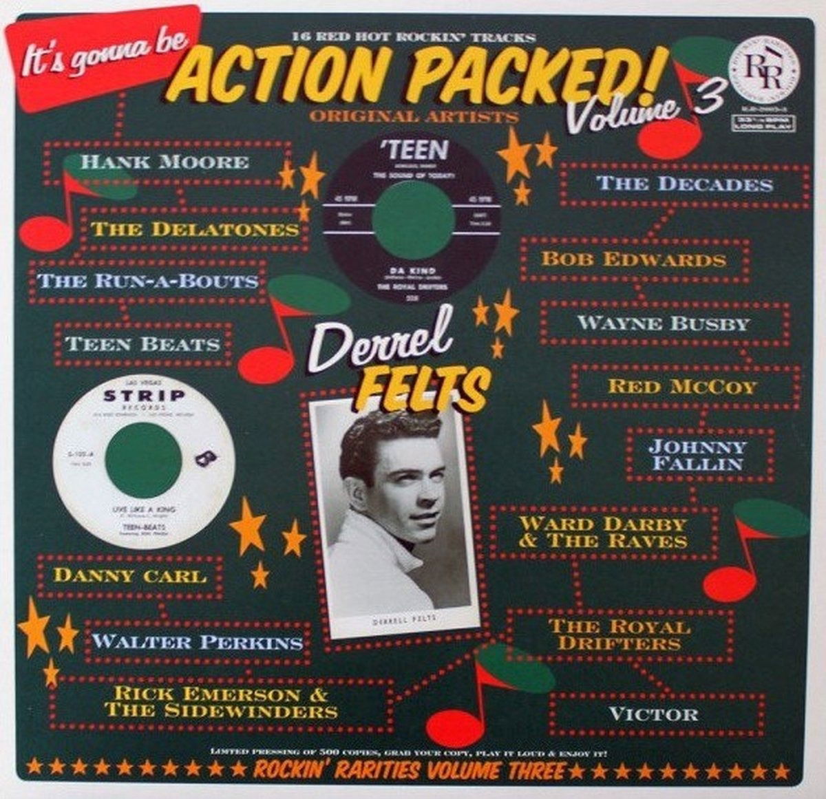 V/A - Action Packed! Vol.3 (LP) Cover Arts and Media | Records on Vinyl