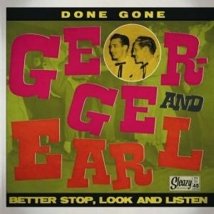 George & Earl - Done Gone (Single) Cover Arts and Media | Records on Vinyl