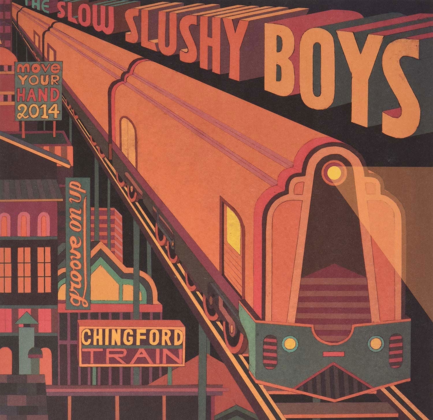 Slow Slushy Boys - Chingford Train (Single) Cover Arts and Media | Records on Vinyl