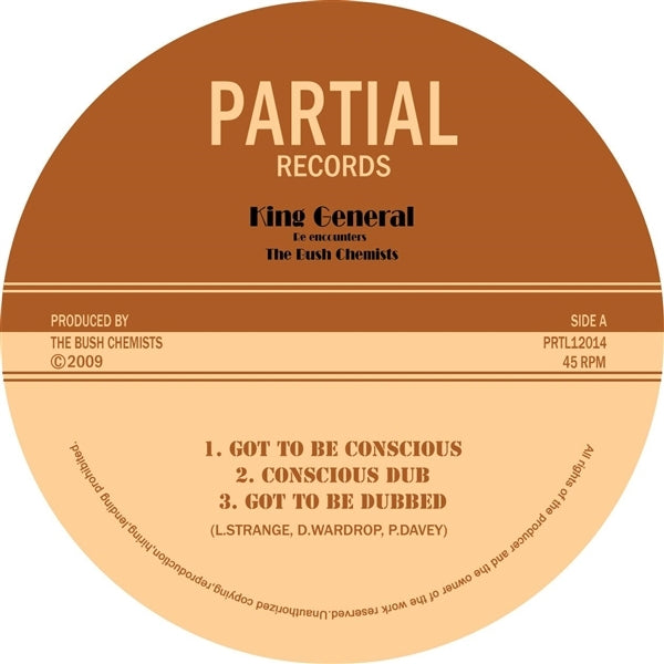  |   | King General/Bush Chemist - Got To Be Conscious (Single) | Records on Vinyl