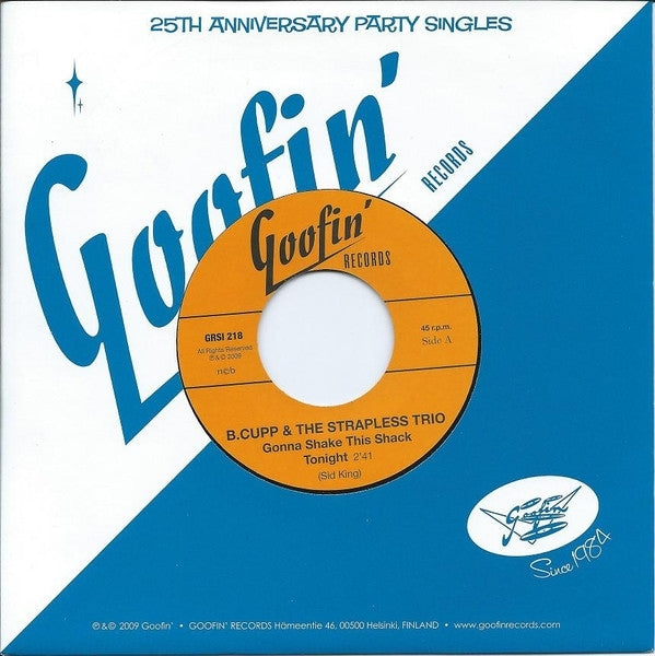  |   | B. & the Strapless Cupp - Gonna Shake This Shack Tonight (Single) | Records on Vinyl