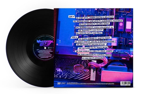 Manudigital - Step Up (LP) Cover Arts and Media | Records on Vinyl