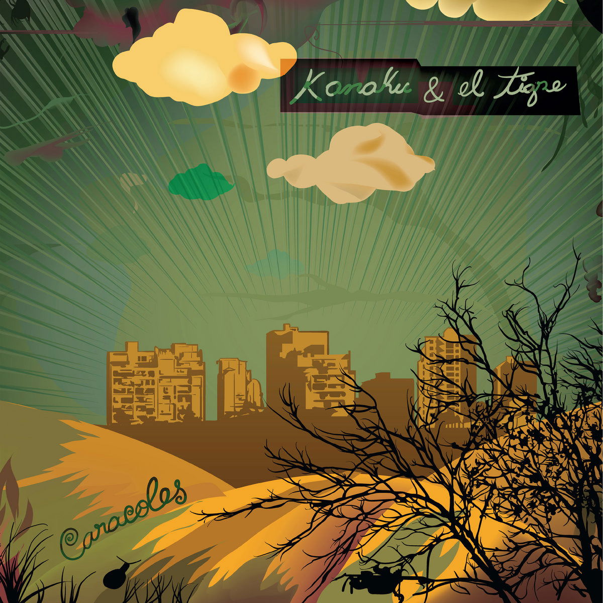 Kanaku Y El Tigre - Caracoles (LP) Cover Arts and Media | Records on Vinyl